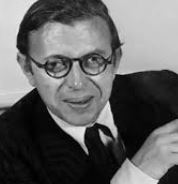 Jean-Paul Sartre'ın varoluşçu felsefesini, bireyin özgür seçimlerini ve toplumsal rollerden sıyrılışını simgeleyen, odak noktasında bir resmi